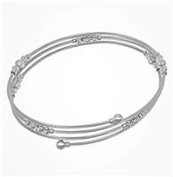 Bracciale Desmos Donna CRYSTAL FLEXI in Argento CRYSYAL FLEXI MOLLA W 18